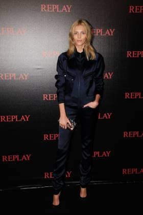 Replay Party - Cannes Anja Rubik posing during the photocall of Replay party at Martinez hotel in Cannes, France during the 65th Cannes Film Festival on May 22, 2012. Photo by Jerome Domine ABACAPRESS.COM Cannes France  Copyright: xDominexJerome ABACAx 321309_021 DominexJerome ABACAx 321309_021 