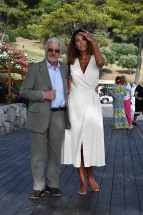 Maratea : Basilicata Marateale International Prize . In the photo: Giancarlo Giannini and Madalina Ghenea  Copyright: xMaurizioxD Avanzox xipa-agency.nx xMaurizioxDxAvanzox IPA_IPA39411263