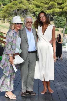 Maratea : Basilicata Marateale international prize . In the photo: Paola Comin, Giancarlo Giannini and Madalina Ghenea  Copyright: xMaurizioxD Avanzox xipa-agency.nx xMaurizioxDxAvanzox IPA_IPA39411275