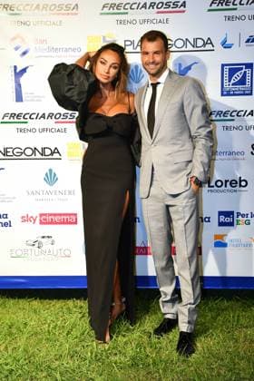 Maratea : Basilicata Marateale International Prize . In the photo : Madalina Ghenea and Grigor Dimitrov  Copyright: xMaurizioxD Avanzox xipa-agency.nx xMaurizioxDxAvanzox IPA_IPA39411318