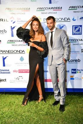 Maratea : Basilicata Marateale International Prize . In the photo : Madalina Ghenea and Grigor Dimitrov  Copyright: xMaurizioxD Avanzox xipa-agency.nx xMaurizioxDxAvanzox IPA_IPA39411339