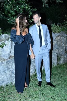 Maratea : Basilicata Marateale International Prize . In the photo : Madalina Ghenea and Grigor Dimitrov  Copyright: xMaurizioxD Avanzox xipa-agency.nx xMaurizioxDxAvanzox IPA_IPA39411345