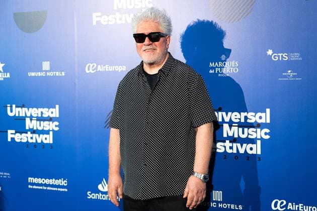 Pedro Almodovar during the photocall of the first day of Universal Music Festival in Madrid, 25 July, 2023. (2023072524)