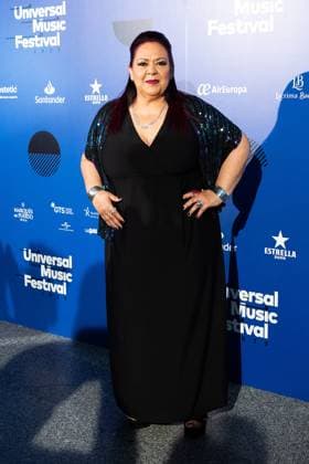Edith Salazar during the photocall of the first day of Universal Music Festival in Madrid, 25 July, 2023. (2023072514)