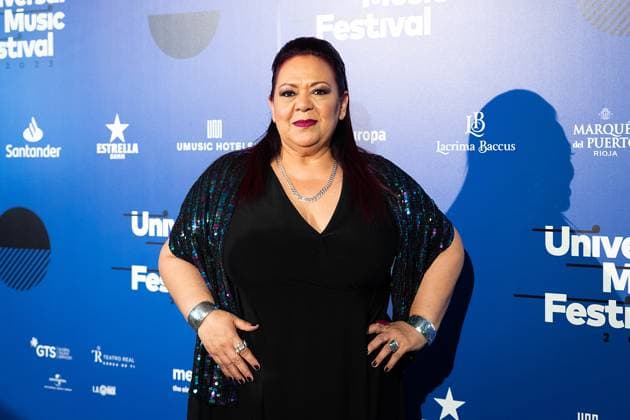Edith Salazar during the photocall of the first day of Universal Music Festival in Madrid, 25 July, 2023. (2023072515)