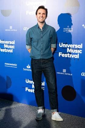 Julian Lopez during the photocall of the first day of Universal Music Festival in Madrid, 25 July, 2023. (2023072517)