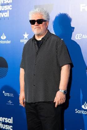 Pedro Almodovar during the photocall of the first day of Universal Music Festival in Madrid, 25 July, 2023. (2023072526)