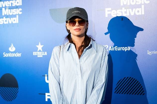 Maria Hervas during the photocall of the first day of Universal Music Festival in Madrid, 25 July, 2023. (2023072532)