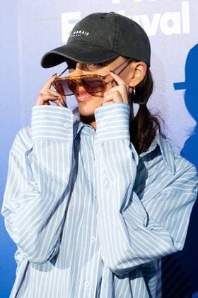 Maria Hervas during the photocall of the first day of Universal Music Festival in Madrid, 25 July, 2023. (2023072535)