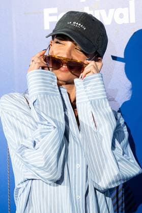 Maria Hervas during the photocall of the first day of Universal Music Festival in Madrid, 25 July, 2023. (2023072536)