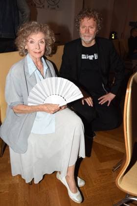 Ilse Neubauer actress son Andreas Munich 25 07 2023 Marienplatz Old City Hall Dieter Hildebrandt Prize 2023 award ceremony Munich
