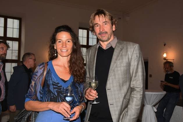 Maria Kehr Arnd Schimkat Actor Munich 25 07 2023 Marienplatz Old Town Hall Dieter Hildebrandt Prize 2023 Award Munich
