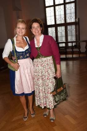 Raphaela Maier actress Daniela Maerz actress Iberl stage Munich 25 07 2023 Marienplatz Old Town Hall Dieter Hildebrandt Prize 2023 award ceremony Munich