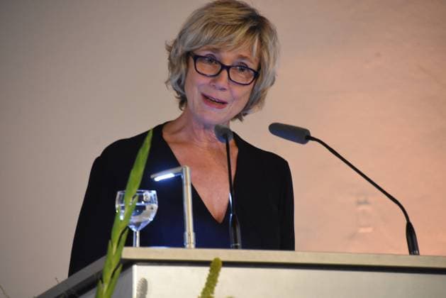 Amelie Fried presenter laudator Munich 25 07 2023 Marienplatz Old Town Hall Dieter Hildebrandt Prize 2023 award ceremony Munich
