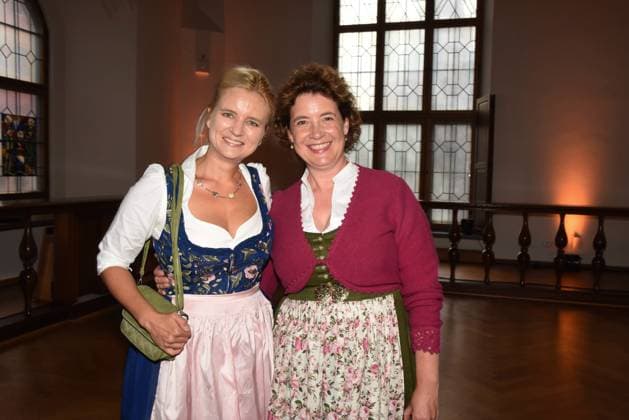 Raphaela Maier actress Daniela Maerz actress Iberl stage Munich 25 07 2023 Marienplatz Old Town Hall Dieter Hildebrandt Prize 2023 award ceremony Munich