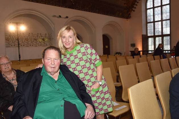 Ottfried Simone Fischer Schauspieler Muenchen 25.07.2023 Marienplatz Altes Rathaus Dieter-Hildebrandt-Preis 2023 Verleihung . Muenchen *** Ottfried Simone Fischer Actor Munich 25 07 2023 Marienplatz Old Town Hall Dieter Hildebrandt Award 2023 Presentation Munich