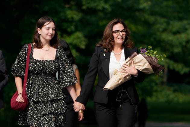 July 26, 2023, Ottawa, ON, Canada: Ya ara Saks arrives for a cabinet swearing-in ceremony at Rideau Hall in Ottawa on Wednesday, July 26, 2023. Ottawa Canada  - ZUMAc35_ 20230726_zaf_c35_030 Copyright: xAdrianxWyldx