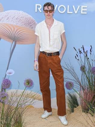 Revolve Festival - California Lucky Blue Smith arrives at the REVOLVE Festival 2023 celebrating the 20th Anniversary of REVOLVE in partnership with The h.wood Group on April 15, 2023 in Thermal, Coachella Valley, Riverside County, CA, USA. Photo by Image Press Agency ABACAPRESS.COM Thermal CA United States  Copyright: xImagexPressxAgency ABACAx 849603_105 ImagexPressxAgency ABACAx 849603_105 