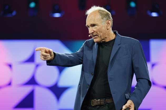 Sir Tim Berners-Lee; WeAreDevelopers, World Congress,, am 27.07.2023 in Berlin, (CityCube Berlin), Deutschland, *** Sir Tim Berners Lee WeAreDevelopers, World Congress,, on 27 07 2023 in Berlin, CityCube Berlin , Germany,