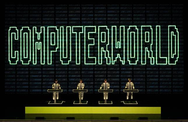 Kraftwerk performs at the Universal Music Festival at Royal Theatre, Madrid, July 27, 2023. (2023072726)