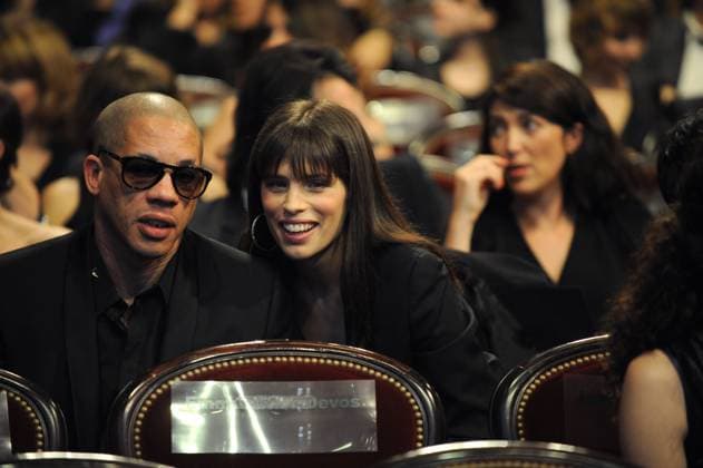 35th Cesar Film Awards Ceremony - The Show Joey Starr and Maiwenn Le Besco during the 35th Cesar Film Awards ceremony held at the Theatre du Chatelet in Paris, France on February 27, 2010. Photo by Briquet-Guibbaud ABACAPRESS.COM Local Caption 221709_022 Paris France  Copyright: xBriquet-Guibbaud ABACAx 221709_022 Briquet-Guibbaud ABACAx 221709_022 