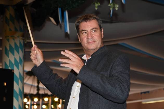 News Bilder des Tages 28.07.2023, Pichelsteinerfest in der Stadt Regen, Niederbayern, Bayern, Besuch vom Bayerischen Ministerpräsidenten Dr. Markus Söder, *** 28 07 2023, Pichelsteinerfest in the city of Regen, Lower Bavaria, Bavaria, visit from the Bavarian Prime Minister Dr Markus Söder,