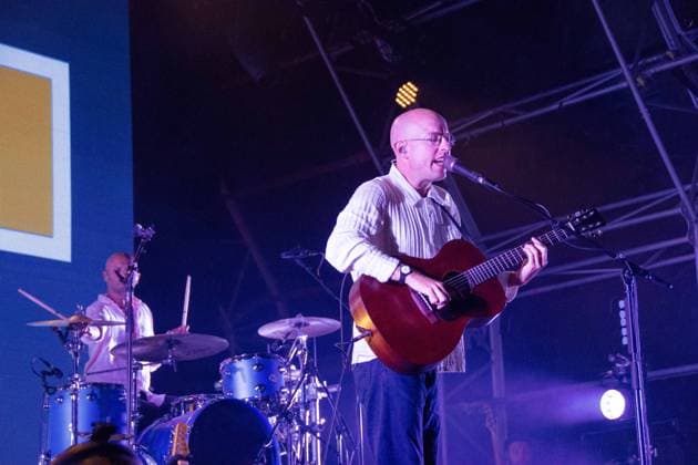 July 28, 2023, Malmesbury, Wiltshire, England: Bombay Bicycle Club made their headline performance at Womad festival. Womad (world of music and dance) festival took place at Charlton Park near Malmesbury in Wiltshire, UK. Now in its 41st year, thousands flocked to the park to watch a diverse international line-up of acts. Malmesbury England - ZUMAr169 20230728_zip_r169_047 Copyright: xRodxHarbinsonx
