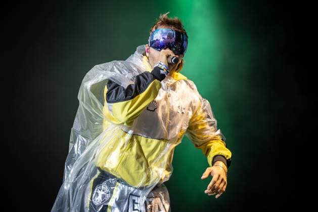 Bilder des Jahres 2023, Entertainment 07 Juli Entertainment Themen der Woche KW30 Stuttgart, HipHop Open 2023, 28.07.2023 Der deutsche Rapper Ski Aggu auf dem HipHop Open in Stuttgart. *** Stuttgart, HipHop Open 2023, 28 07 2023 The German rapper Ski Aggu at the HipHop Open in Stuttgart. Copyright: xDennisxDuddek xEibnerxPressefotox EP_DDK