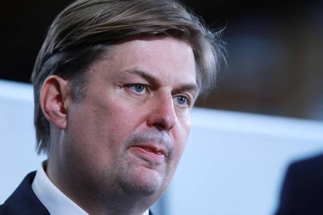 Magdeburg, Sachsen-Anhalt, Deutschland, 29.07.2023: Maximilian Krah bei seiner Vorstellung und Wahl zum Spitzenkandidat für die Europawahl auf AfD-Europawahlversammlung *** Magdeburg, Saxony Anhalt, Germany, 29 07 2023 Maximilian Krah during his presentation and election as top candidate for the European election at AfD European election meeting Copyright: xdtsxNachrichtenagenturx dts_20875