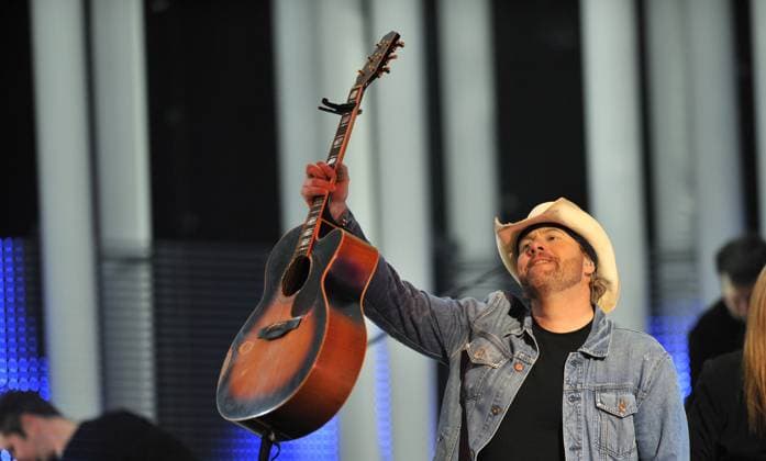 Nobel Peace Prize Concert - Oslo Toby Keith performs live on stage during the Nobel Peace Prize Concert, held at the Oslo Spectrum, in Oslo, Norway, on December 11, 2009. Photo by Christophe Guibbaud ABACAPRESS.COM Oslo Norway  Copyright: xGuibbaudxChristophe ABACAx 212706_034 GuibbaudxChristophe ABACAx 212706_034 