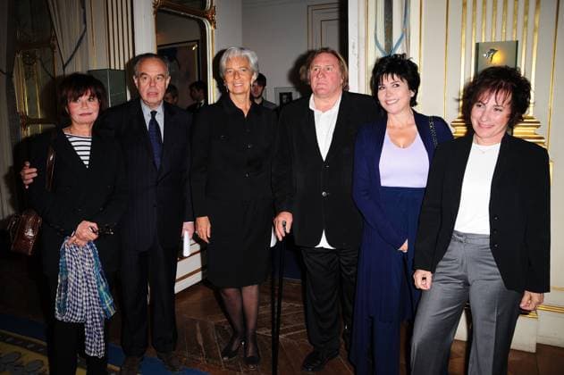 First edition of Music Award Prix Barbara in Paris Guesch Patti, Frederic Mitterrand, Christine Lagarde, Gerard Depardieu, Liane Foly, Marie-Paule Belle attending the First edition of music award Prix Barbara given to singer Carmen Maria Vega at Culture ministry in Paris, France on June 21, 2010. Photo by Nicolas Briquet ABACAPRESS.COM Paris France  Copyright: xBriquetxNicolas ABACAx 235410_006 BriquetxNicolas ABACAx 235410_006 