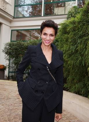 Celebs at a TV taping in Paris EXCLUSIVE. Farida Khelfa attending a TV taping in Paris, France on September 21, 2011. Photo by Denis Guignebourg ABACAPRESS.COM? Paris France  Copyright: xGuignebourgxDenis ABACAx 290757_008 GuignebourgxDenis ABACAx 290757_008 