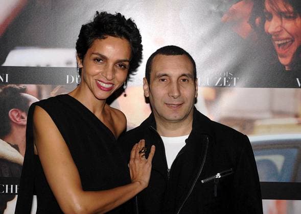 Paris Premiere - Paris Zinedine Soualem and Farida Khelfa attend the premiere of Paris held at the UGC Normandy in Paris, France on February 11, 2008 . Photo by Giancarlo Gorassini ABACAPRESS.COM Paris France  Copyright: xGorassinixGiancarlo ABACAx 144595_18 GorassinixGiancarlo ABACAx 144595_18 