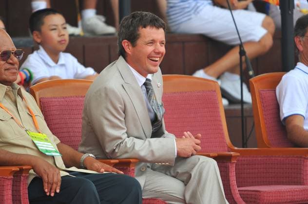 Beijing 2008 Olympics Games - Frederik of Denmark at the Olympic Village Crown Prince Frederik of Denmark arrives at the Olympic Village before the XXIX Olympic Games start on August 8, in Beijing, China, on August 7, 2008. Photo by Gouhier-Hahn-Nebinger Cameleon ABACAPRESS.COM Beijing - China  Copyright: xGouhier-Hahn-Nebinger ABACAx 160108_005 Gouhier-Hahn-Nebinger ABACAx 160108_005 