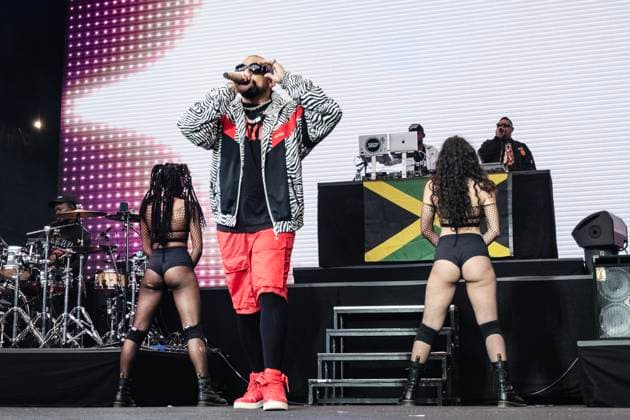 Sean Paul of Jamaica at Smukfest Music Festival, in Skanderborg, Denmark, Wednesday August 2, 2023 , Skanderborg Denmark  Copyright: HellexArensbak HellexArensbakx spdk20230802-185002-L