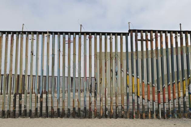 August 2, 2023, Tijuana, Baja California, Mexico: US-Mexico border construction on the secondary fence advanced in Playas de Tijuana on Wednesday, August 2, 2023, as 30-foot fence panels have been installed along with a new sliding gated fence entryway at the San Diego-Tijuana Friendship Park area. Cranes and construction workers have begun dismantling some of the primary fencing as well along the beach border that goes into the Pacific Ocean. Tijuana Mexico - ZUMAm180 20230802_zip_m180_001 Copyright: xCarlosxA.xMorenox