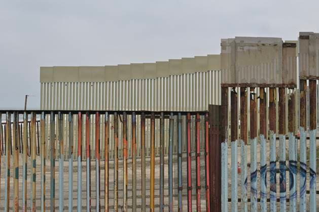August 2, 2023, Tijuana, Baja California, Mexico: US-Mexico border construction on the secondary fence advanced in Playas de Tijuana on Wednesday, August 2, 2023, as 30-foot fence panels have been installed along with a new sliding gated fence entryway at the San Diego-Tijuana Friendship Park area. Cranes and construction workers have begun dismantling some of the primary fencing as well along the beach border that goes into the Pacific Ocean. Tijuana Mexico - ZUMAm180 20230802_zip_m180_010 Copyright: xCarlosxA.xMorenox