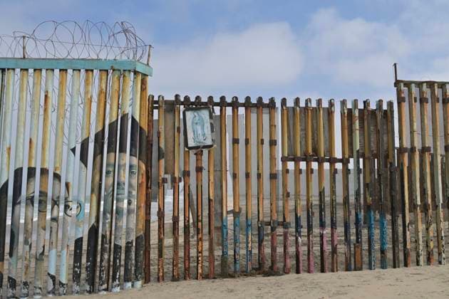 August 2, 2023, Tijuana, Baja California, Mexico: US-Mexico border construction on the secondary fence advanced in Playas de Tijuana on Wednesday, August 2, 2023, as 30-foot fence panels have been installed along with a new sliding gated fence entryway at the San Diego-Tijuana Friendship Park area. Cranes and construction workers have begun dismantling some of the primary fencing as well along the beach border that goes into the Pacific Ocean. Tijuana Mexico - ZUMAm180 20230802_zip_m180_020 Copyright: xCarlosxA.xMorenox
