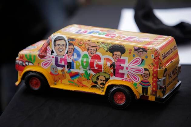 August 5, 2023, Mexico City, Mexico City, Mexico: Personalised van of presidential candidate MARCELO EBRARD Mexico City Mexico - ZUMAs310 20230805_zip_s310_004 Copyright: xLuisxExSalgadox
