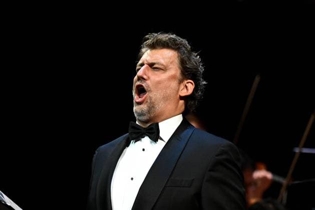 LA GIOCONDA DRESS REHEARSAL, Tenor Jonas Kaufmann performs during a dress rehearsal of Opera Australia?s La Gioconda at the Sydney Opera House in Sydney, Saturday, August 5, 2023. ( NO ARCHIVING, EDITORIAL USE ONLY, NO USE IN BOOKS WITHOUT CONSENT SYDNEY NSW AUSTRALIA  Copyright: xDANxHIMBRECHTSx 20230805001827729621