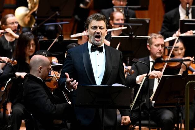 LA GIOCONDA DRESS REHEARSAL, Tenor Jonas Kaufmann performs during a dress rehearsal of Opera Australia?s La Gioconda at the Sydney Opera House in Sydney, Saturday, August 5, 2023. ( NO ARCHIVING, EDITORIAL USE ONLY, NO USE IN BOOKS WITHOUT CONSENT SYDNEY NSW AUSTRALIA  Copyright: xDANxHIMBRECHTSx 20230805001827729934