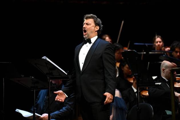 LA GIOCONDA DRESS REHEARSAL, Tenor Jonas Kaufmann performs during a dress rehearsal of Opera Australia?s La Gioconda at the Sydney Opera House in Sydney, Saturday, August 5, 2023. ( NO ARCHIVING, EDITORIAL USE ONLY, NO USE IN BOOKS WITHOUT CONSENT SYDNEY NSW AUSTRALIA  Copyright: xDANxHIMBRECHTSx 20230805001827730596