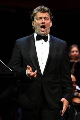 LA GIOCONDA DRESS REHEARSAL, Tenor Jonas Kaufmann performs during a dress rehearsal of Opera Australia?s La Gioconda at the Sydney Opera House in Sydney, Saturday, August 5, 2023. ( NO ARCHIVING, EDITORIAL USE ONLY, NO USE IN BOOKS WITHOUT CONSENT SYDNEY NSW AUSTRALIA  Copyright: xDANxHIMBRECHTSx 20230805001827731850