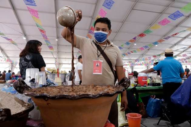 IX Festival of Indigenous Cultures, Towns and Original Neighborhoods of Mexico City August 4, 2023, Mexico City, Mexico: IX Festival of Indigenous Cultures, Peoples and Original Neighborhoods of Mexico City starts from August 4 to 6, at the Zocalo in Mexico City. on August 4, 2023 in Mexico City, Mexico, Credit:Luis Barron Eyepix Group Avalon Mexico, Mexico City, Mexico City  Copyright: xLuisxBarronx xEyepixxGroupx xAvalonx 0794466606