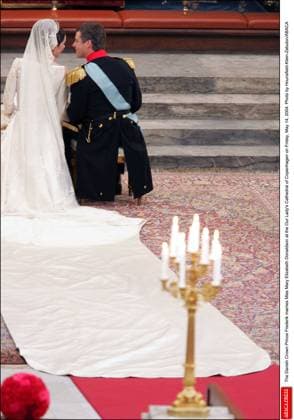 60080 85 The Danish Crown Prince Frederik marries Miss Mary Elizabeth Donaldson at the Our Lady s Cathedral of Copenhagen on Friday, May 14, 2004. Photo by Hounsfield-Klein-Zabulon ABACA  Copyright: xHounsfield-Klein-Zabulon ABACAx 60080_85 Hounsfield-Klein-Zabulon ABACAx 60080_85