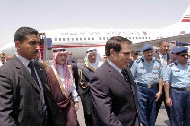 King Fahd of Saudi Arabia s funeral in Riyadh Tunisian president Zine El Abidine Ben Ali arrives in Riyadh on August 2nd, 2005 for the funeral of the late King Fahd Bin Abdulaziz Al Saud, who passed away on August 1st 2005, after a 23 years-reign. Photo by Balkis Press ABACAPRESS.COM. Riyadh Saudi Arabia  Copyright: xBalkisxPress ABACAx 81996_02 BalkisxPress ABACAx 81996_02