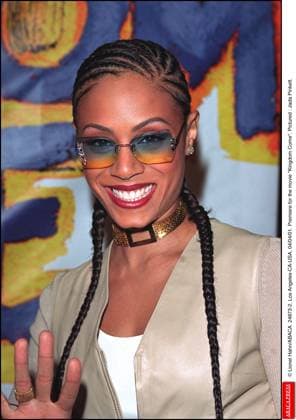 24873 02 Lionel Hahn ABACA. 24873-2. Los Angeles-CA-USA, 04 04 01. Premiere for the movie Kingdom Come. Pictured : Jada Pinkett.  Copyright: xHahnxLionel ABACAx 24873_02 HahnxLionel ABACAx 24873_02