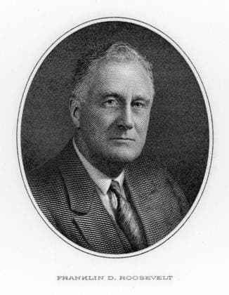 FRANKLIN DELANO ROOSEVELT FRANKLIN DELANO ROOSEVELT 32nd President of the USA Date: 1882 - 1945  Copyright: Copyrightx(c)Geminix2023.xCredit:xGemini 10031080