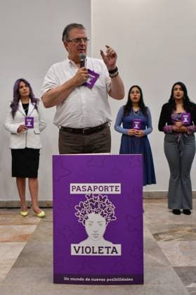 Marcelo Ebrard Campaign Rally in the state of mexico August 09, 2023 Toluca , Mexico : Marcelo Ebrard Casaubon, Marcelo Ebrard, former Secretary of Foreign Affairs of Mexico, during a press conference where he spoke about the possible implementation of the Violet Passport in the next administration of the Mexican presidency. on August 09, 2023 in Toluca, MÃ xico., Credit:Arturo Hernandez Eyepix Group Avalon Mexico, State of Mexico, Toluca Copyright: xArturoxHernandezx xEyepixxGroupx xAvalonx 0795755865