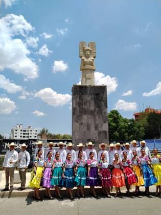 Mega Calenda for the International Day of Indigenous Peoples in Mexico August 9, 2023, Mexico City, Mexico: Various indigenous organizations participating in the Mega Calenda Parade on the International Day of Indigenous Peoples on Reforma avenue in Mexico City. on August 9, 2023 in Mexico City, Mexico, Credit:Luis Barron Eyepix Group Avalon Mexico, Mexico City, Mexico City  Copyright: xLuisxBarronx xEyepixxGroupx xAvalonx 0795799371